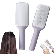 4 In 1 Self Cleaning Hair Brush New Self-Cleaning Anti-Static Massage Comb Scalable Rotate Lifting Self Cleaning Hairbrush